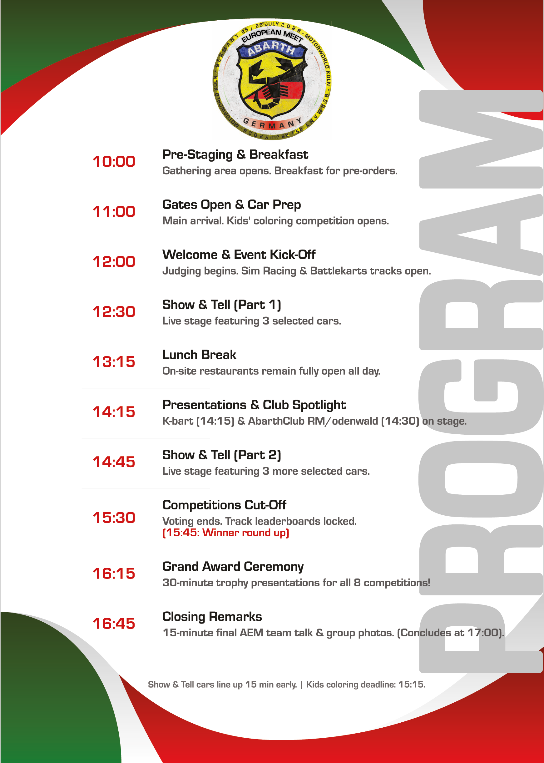 Programme Overview
